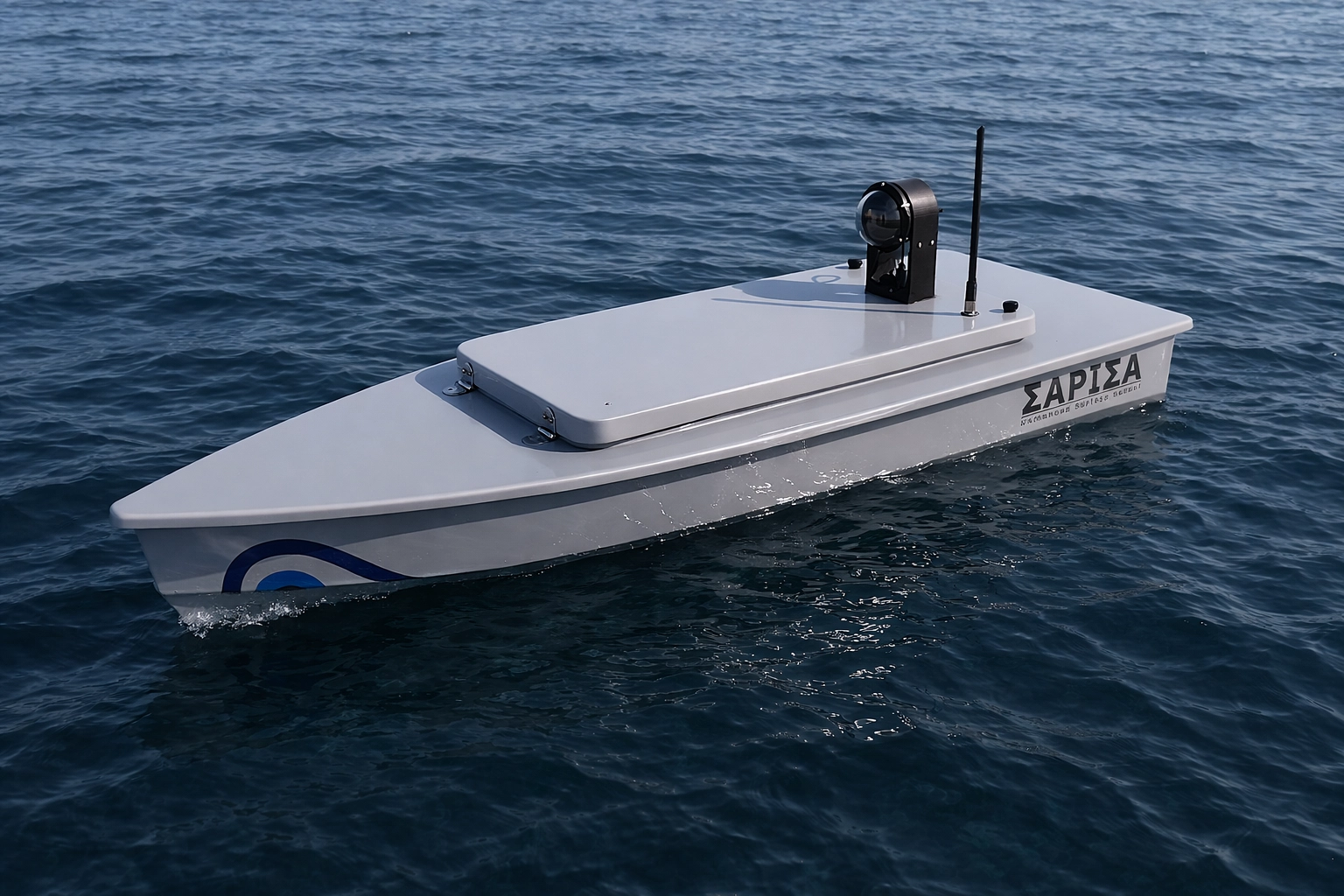 SARISA uncrewed surface vehicle underway